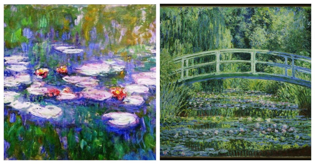 Water Lilies and Japanese Bridge |Karuwaki speaks